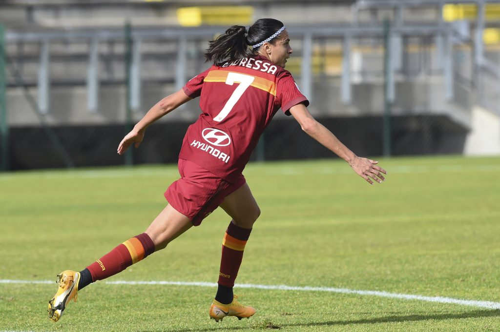 Roma vs Sassuolo - Serie A Femminile 2020/2021 Andressa