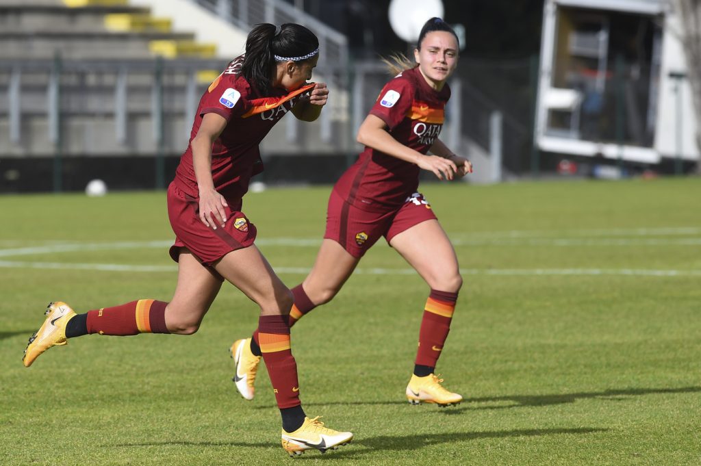 Roma vs Sassuolo - Serie A Femminile 2020/2021 Andressa