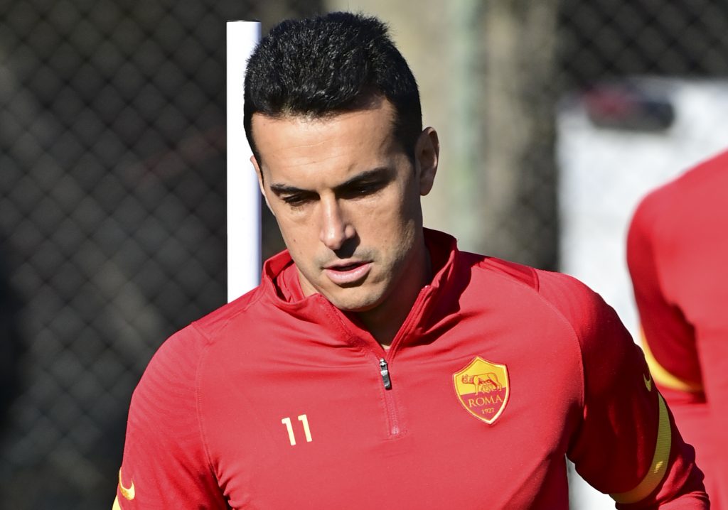 pedro AS Roma, la preparazione dei giallorossi a due giorni dal derby