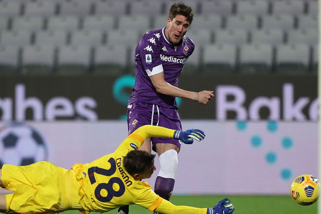 vlahovic ACF Fiorentina v Cagliari Calcio - Serie A