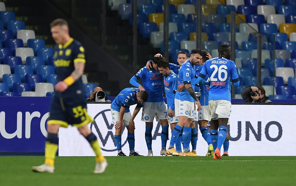 SSC Napoli  v Parma Calcio - Serie A Elmas
