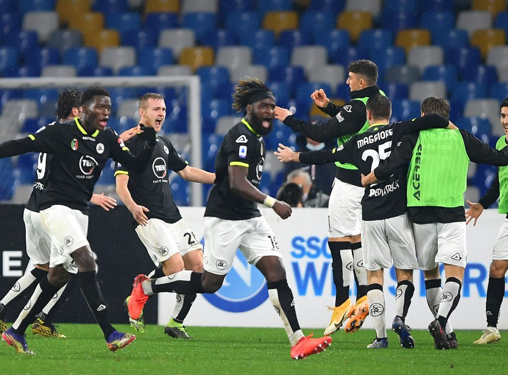 SSC Napoli v Spezia Calcio - Serie A