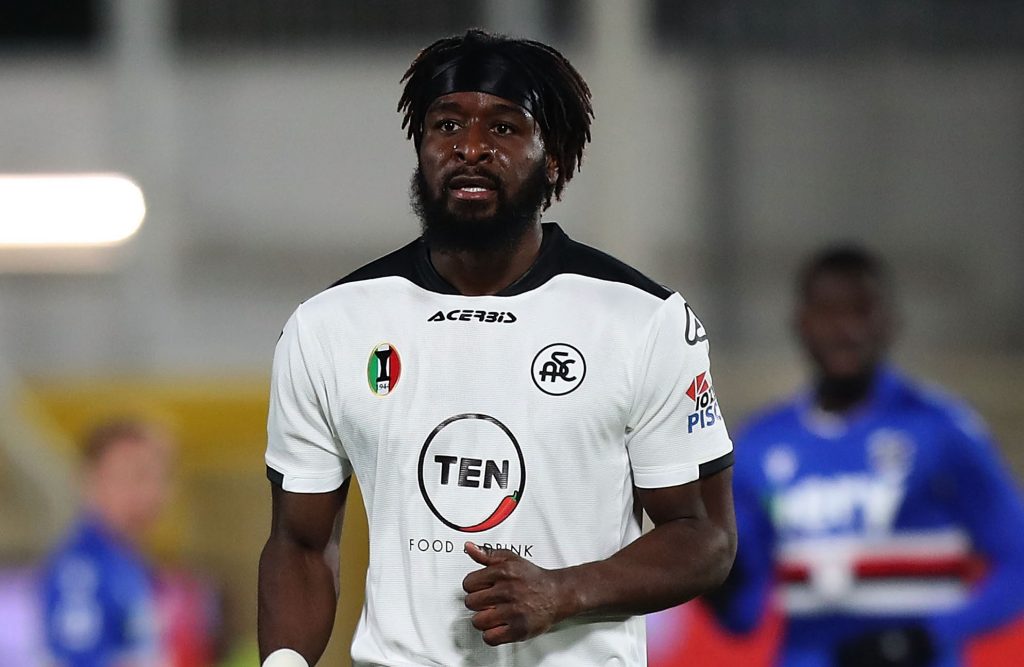 Nzola Spezia Calcio v UC Sampdoria - Serie A