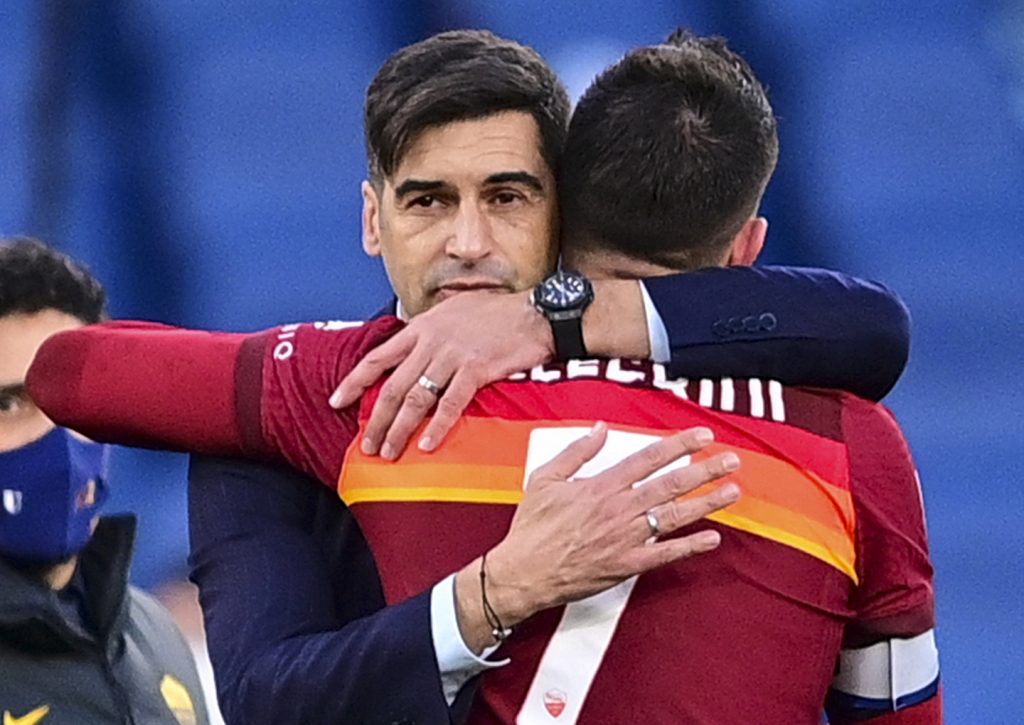 fonseca pellegrini Roma vs Spezia - Serie A TIM 2020/2021
