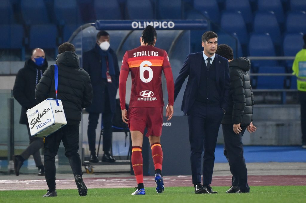 smalling fonseca Roma vs Hellas Verona - Serie A TIM 2020/2021