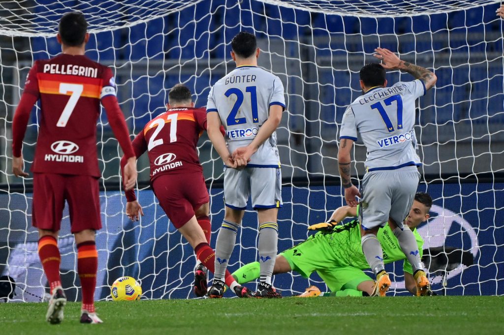 mayoral Roma vs Hellas Verona - Serie A TIM 2020/2021