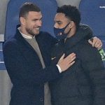 dzeko reynolds Roma vs Hellas Verona - Serie A TIM 2020/2021