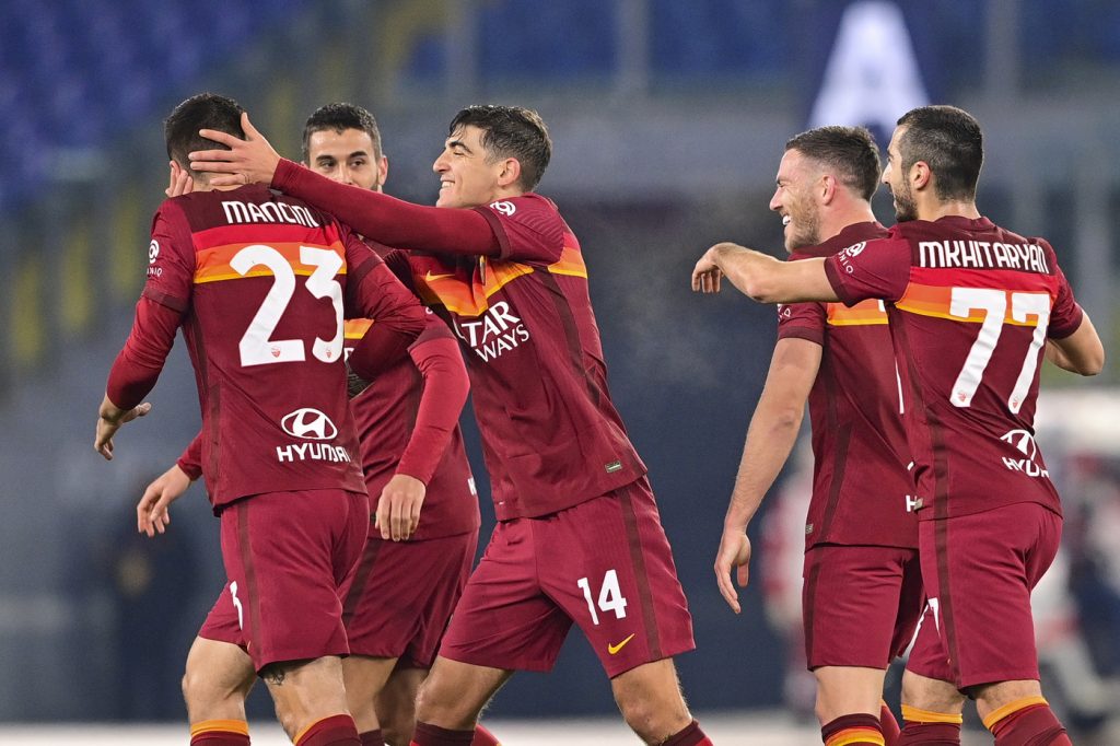 mancini villar Roma vs Hellas Verona - Serie A TIM 2020/2021