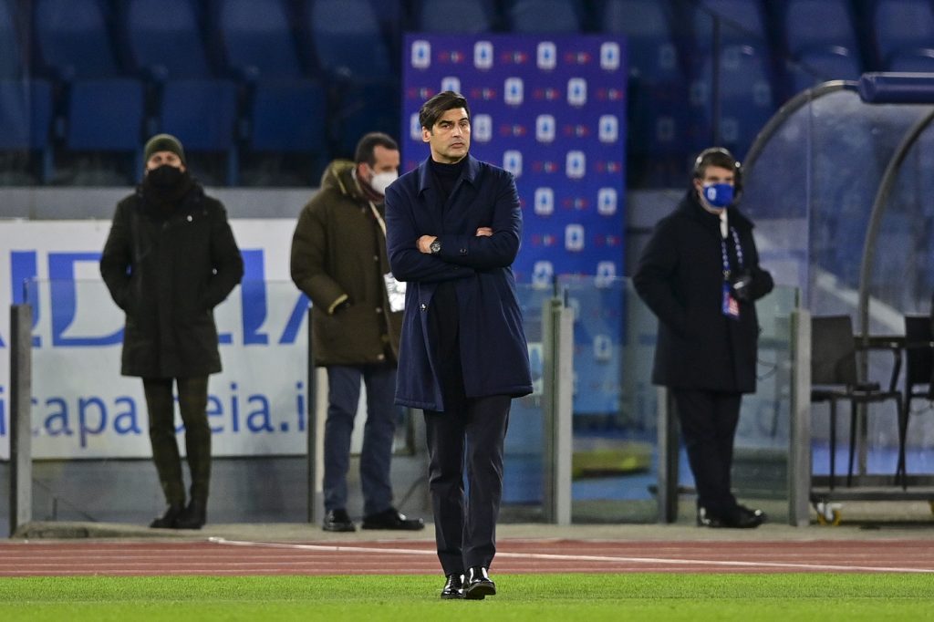 fonseca Lazio vs Roma - Serie A TIM 2020/2021