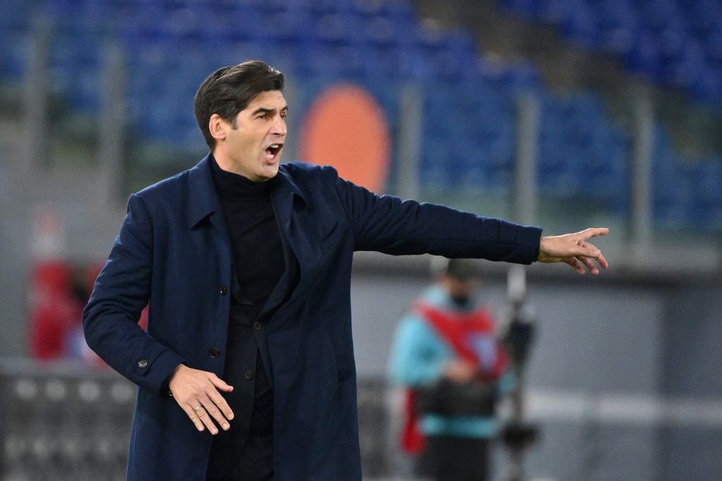 fonseca Lazio vs Roma - Serie A TIM 2020/2021