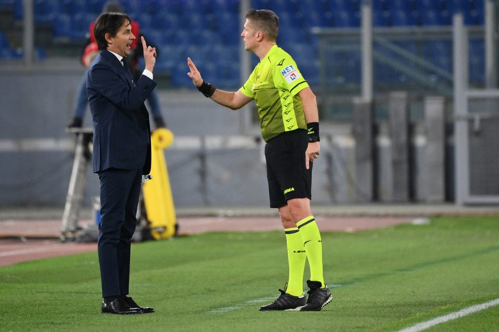 orsato inzaghi Lazio vs Roma - Serie A TIM 2020/2021