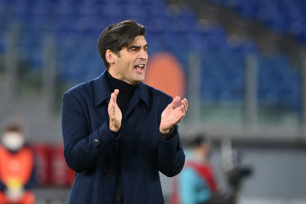 fonseca Lazio vs Roma - Serie A TIM 2020/2021
