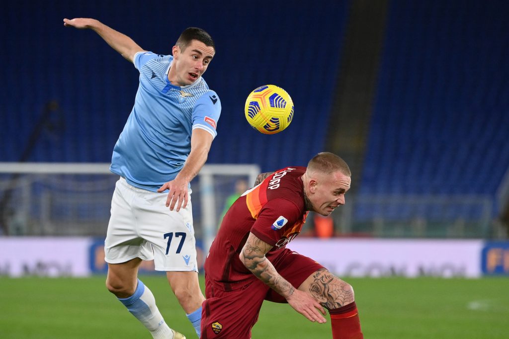 marusic karsdorp Lazio vs Roma - Serie A TIM 2020/2021