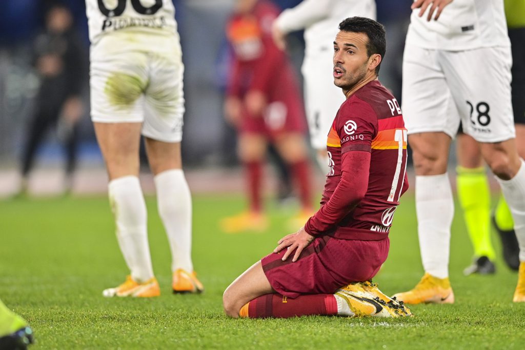 Pedro Roma vs Spezia - Coppa Italia - Ottavi di Finale 2020/2021