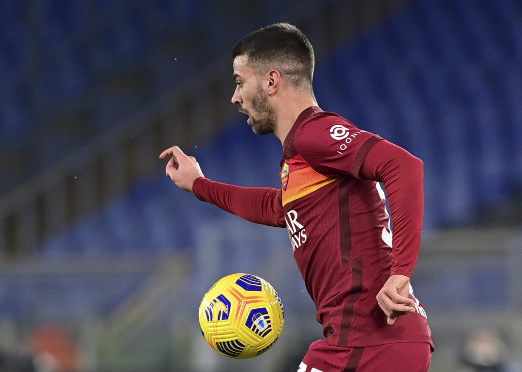 Spinazzola Roma vs Spezia - Coppa Italia - Ottavi di Finale 2020/2021