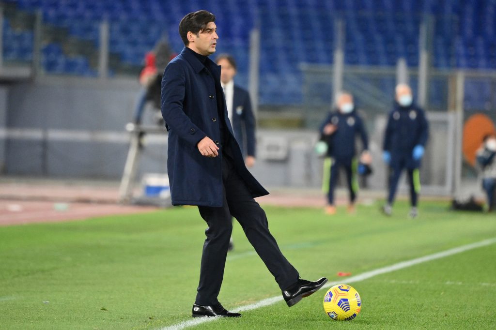 fonseca Lazio vs Roma - Serie A TIM 2020/2021