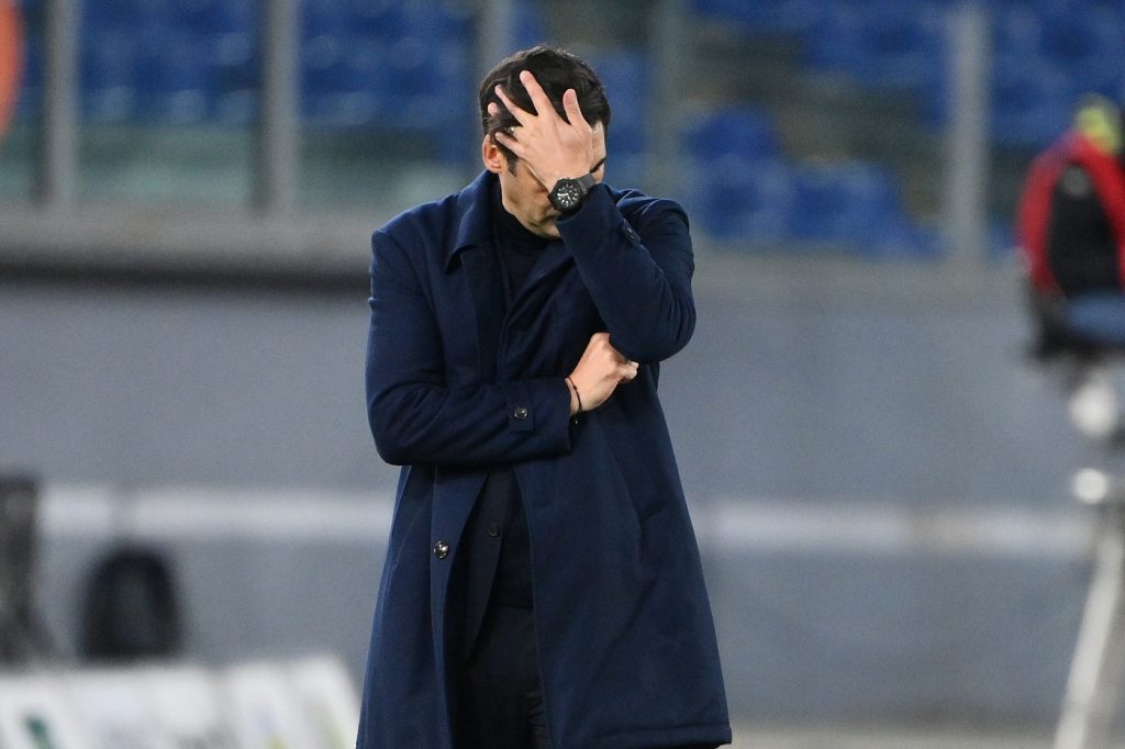 fonseca Lazio vs Roma - Serie A TIM 2020/2021