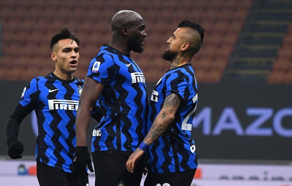 vidal lukaku FC Internazionale v Juventus - Serie A