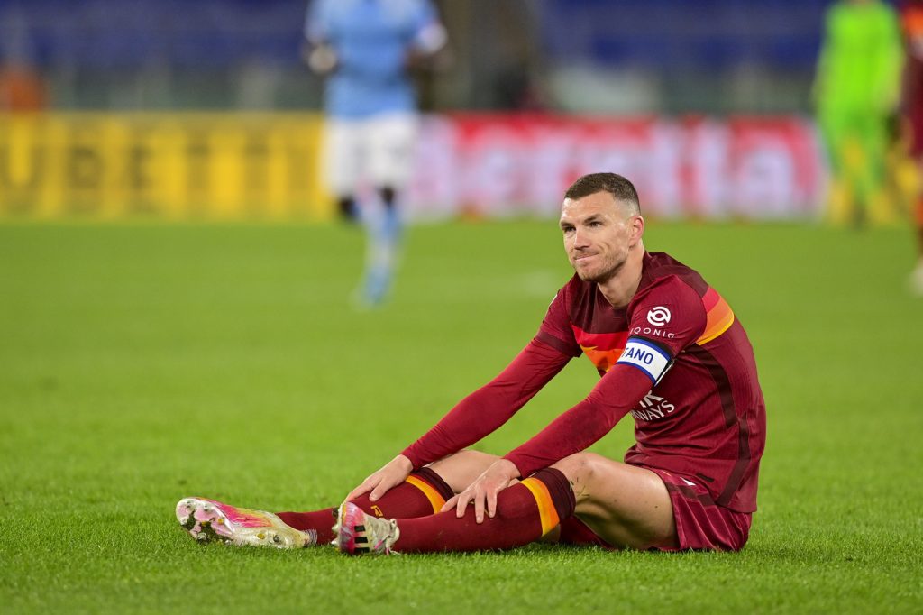 dzeko Lazio vs Roma - Serie A TIM 2020/2021