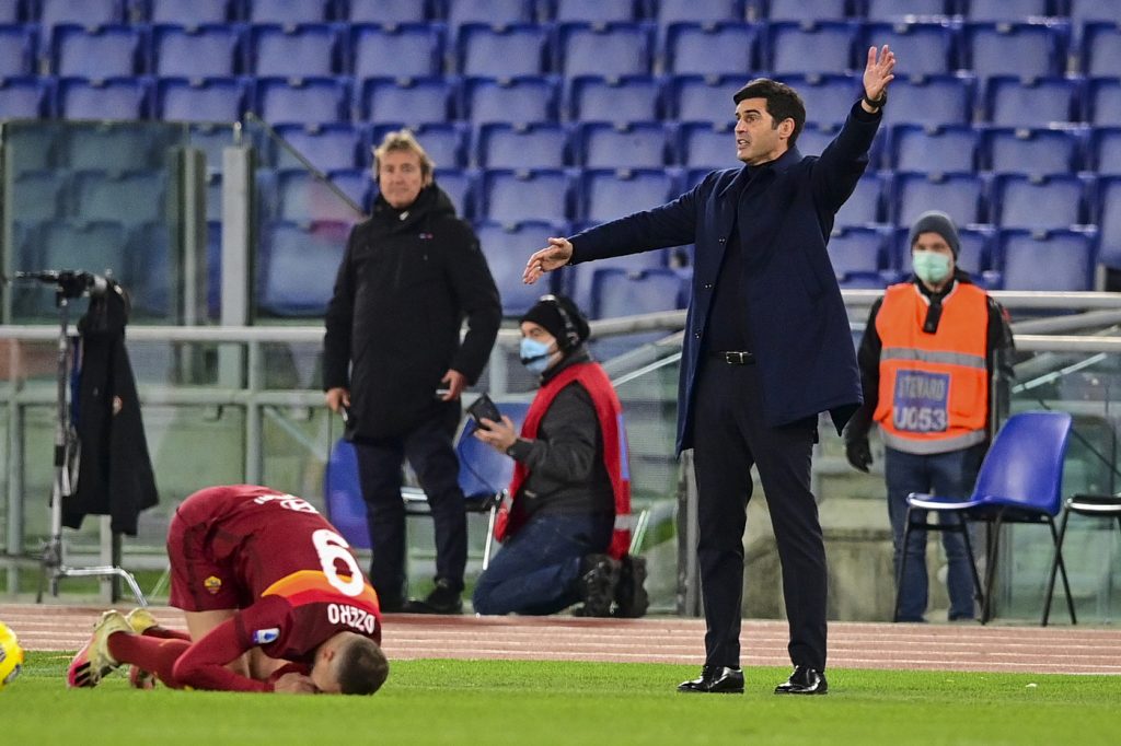 fonseca Lazio vs Roma - Serie A TIM 2020/2021