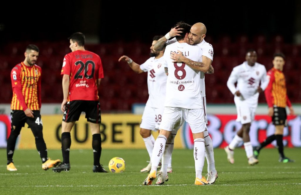 zaza torino benevento gol