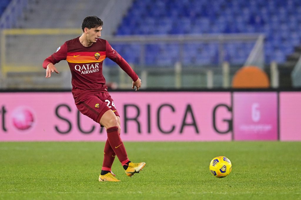 kumbulla Roma vs Hellas Verona - Serie A TIM 2020/2021