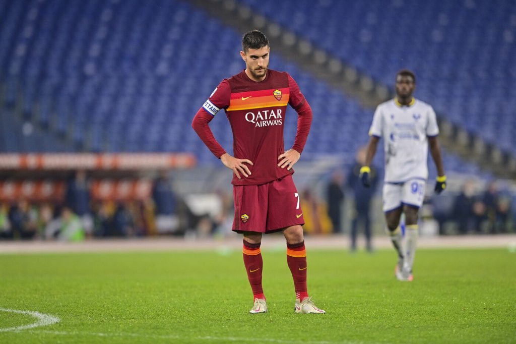 pellegrini Roma vs Hellas Verona - Serie A TIM 2020/2021