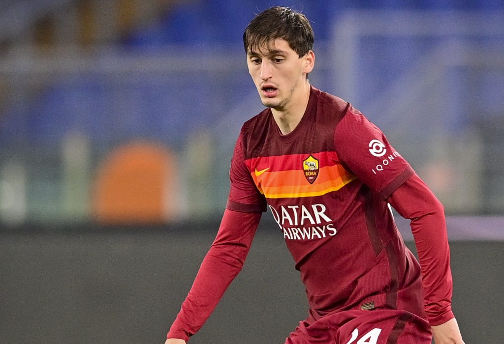 Kumbulla Roma vs Spezia - Coppa Italia - Ottavi di Finale 2020/2021