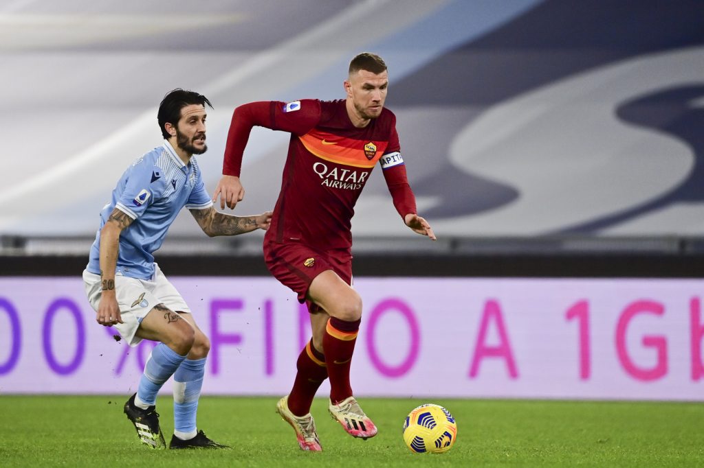 dzeko Lazio vs Roma - Serie A TIM 2020/2021