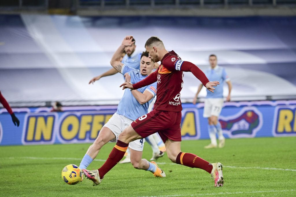 dzeko Lazio vs Roma - Serie A TIM 2020/2021