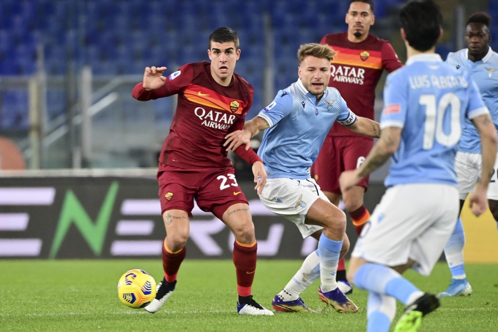 immobile mancini Lazio vs Roma - Serie A TIM 2020/2021