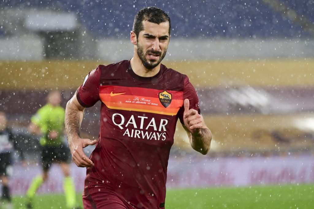 Mkhitaryan Roma vs Sampdoria - Serie A TIM 2020/2021