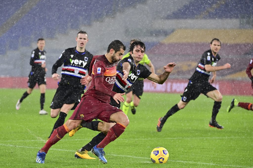 Mkhitaryan Roma vs Sampdoria - Serie A TIM 2020/2021