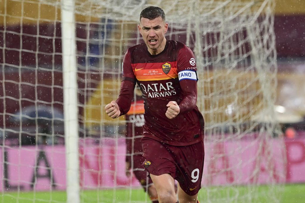 Dzeko Roma vs Sampdoria - Serie A TIM 2020/2021