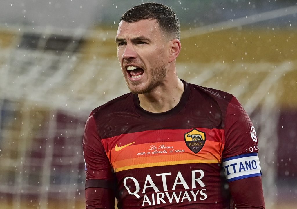 Dzeko Roma vs Sampdoria - Serie A TIM 2020/2021