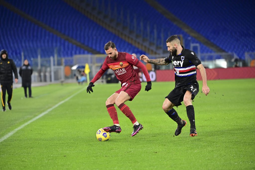 Borja Mayoral Roma-Sampdoria