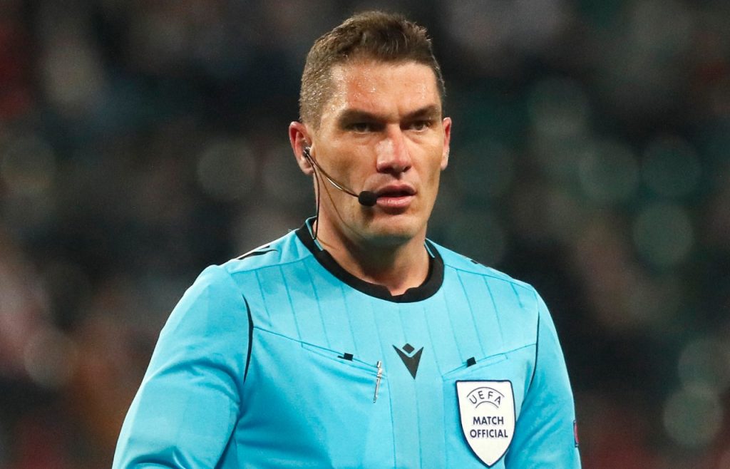 Istvan Kovacs arbitro braga roma