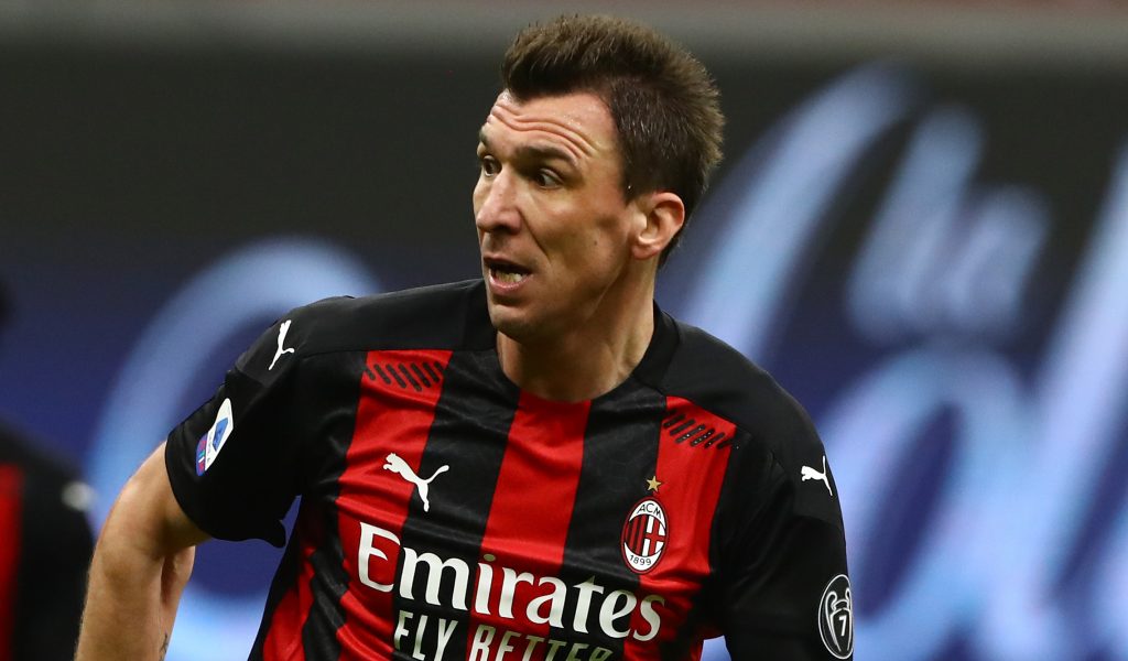 Mandzukic AC Milan v Atalanta BC - Serie A
