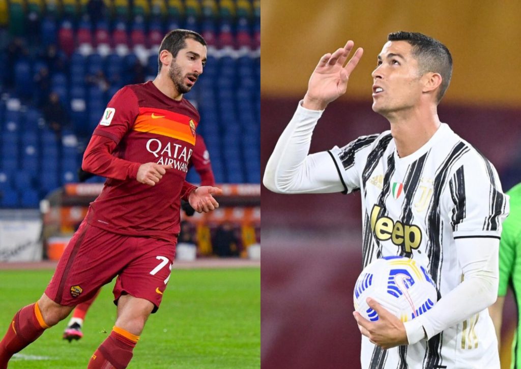 mkhitaryan ronaldo