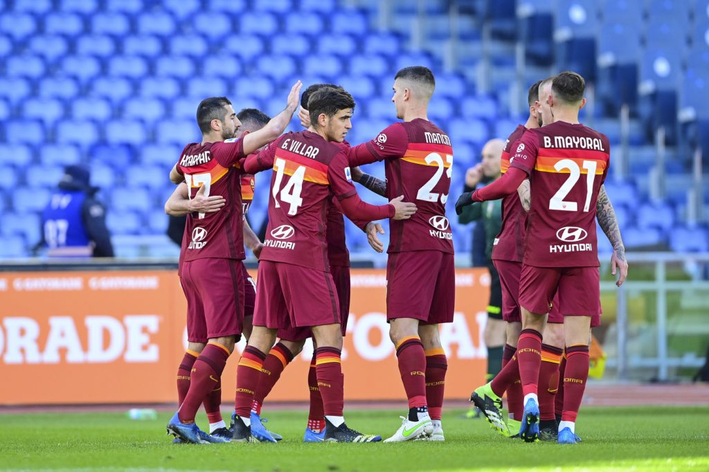 Roma vs Udinese - Serie A esultanza1