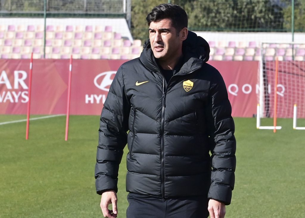 Fonseca L'AS Roma in allenamento a TrigoriaL'AS Roma in allenamento a Trigoria