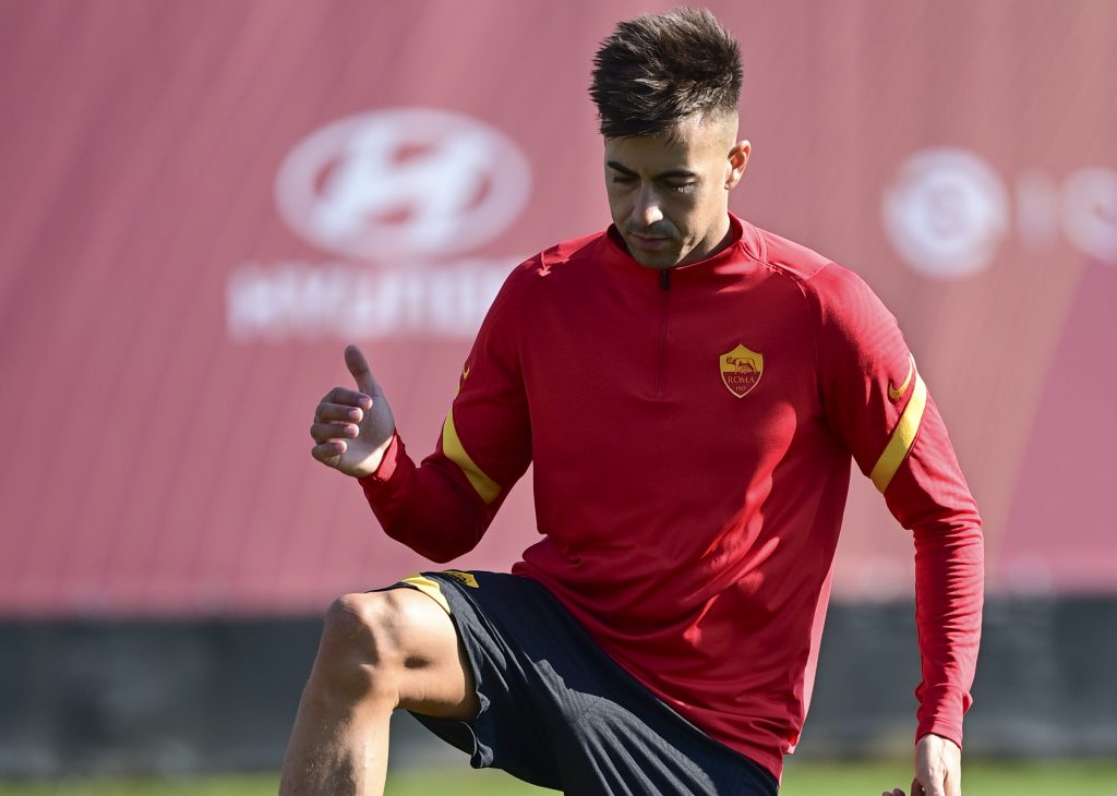 El Shaarawy L'AS Roma in allenamento a TrigoriaL'AS Roma in allenamento a Trigoria