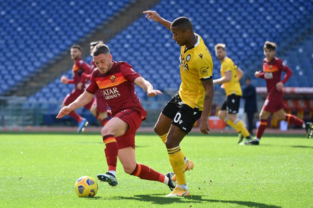 Roma vs Udinese - Serie A Veretout
