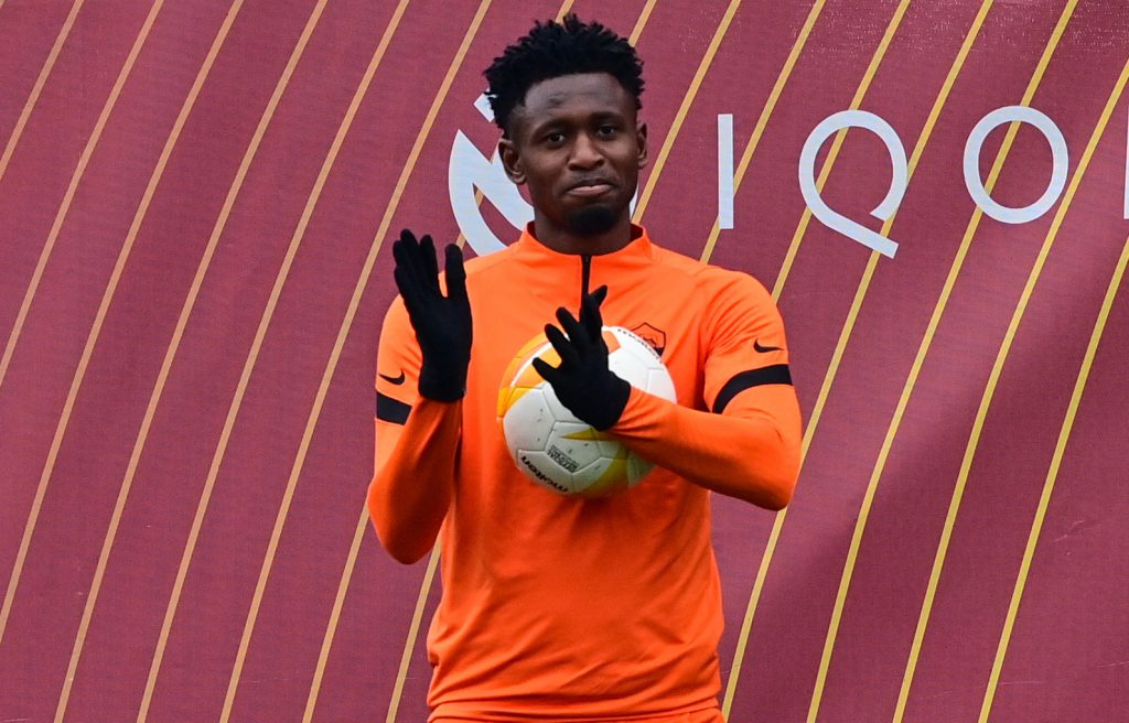 Diawara Europa League, l'AS Roma in allenamento alla vigilia di Braga-Roma