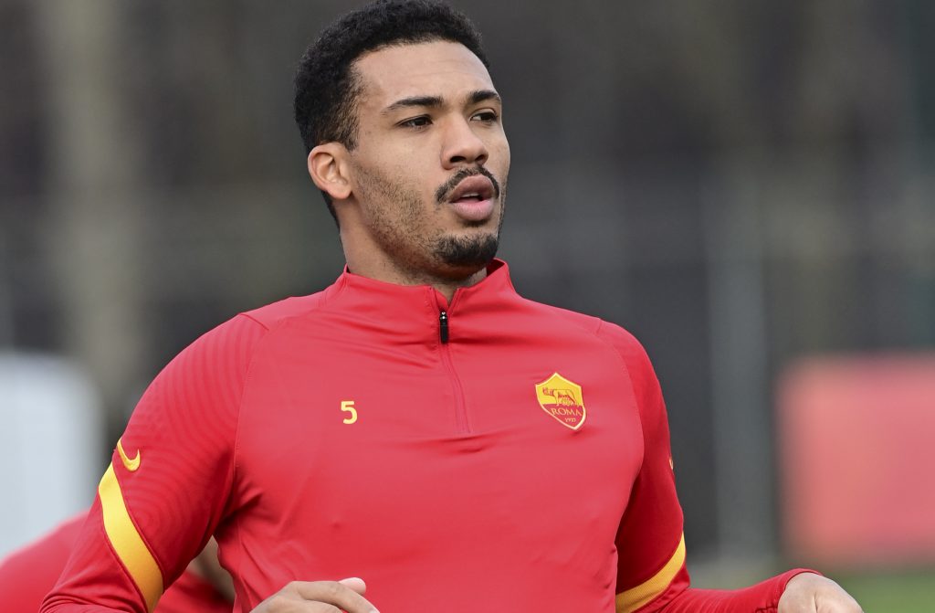 Juan Jesus L'AS Roma in allenamento a TrigoriaL'AS Roma in allenamento a Trigoria