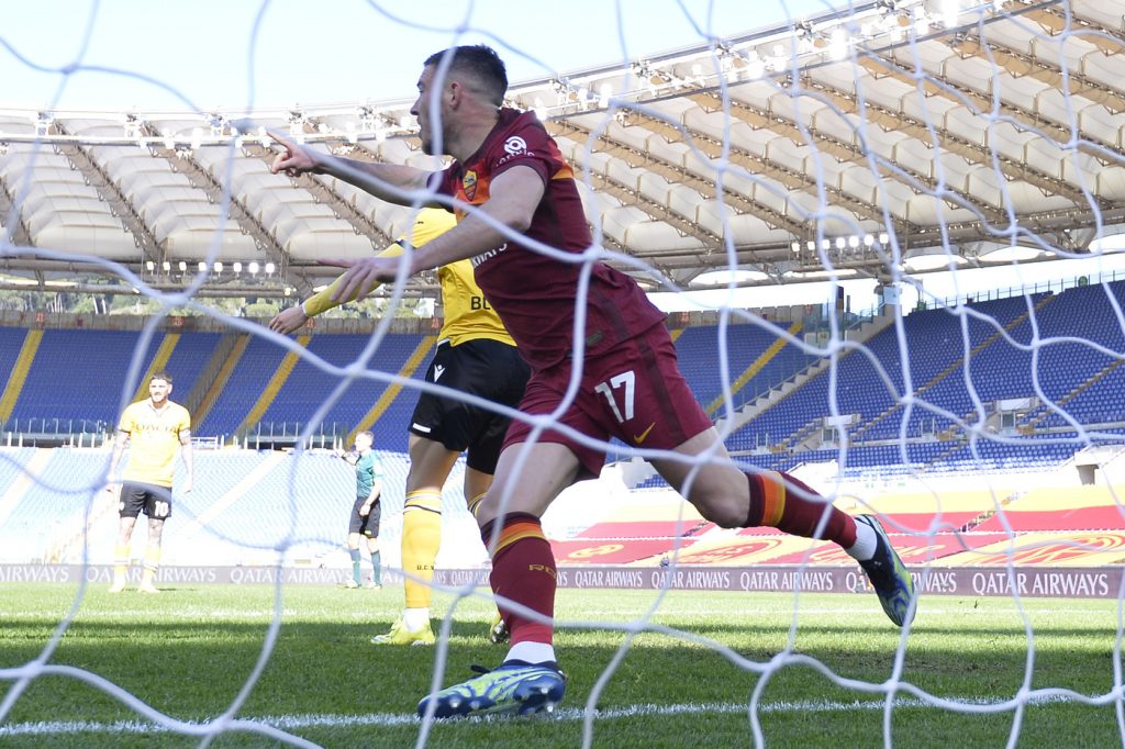 Roma vs Udinese - Serie A Veretout