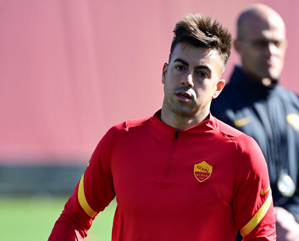 El Shaarawy AS Roma, sessione di allenamento a Trigoria