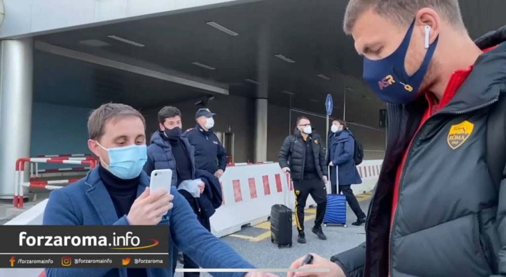 dzeko autografo