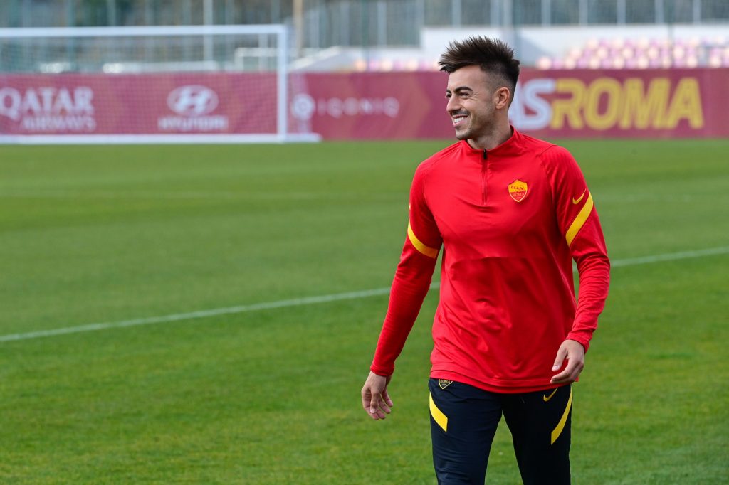 El Shaarawy AS Roma, sessione di allenamento a TrigoriaAS Roma, sessione di allenamento a Trigoria