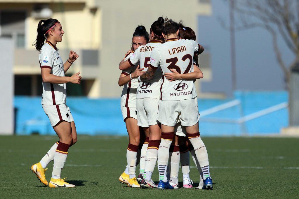 Giugliano gol roma femminile bari